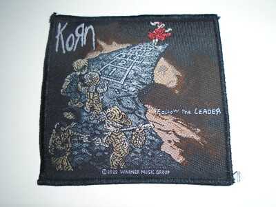 KORN FOLLOW THE LEADER WOVEN PATCH