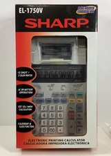Sharp EL1750V Printing Calculator