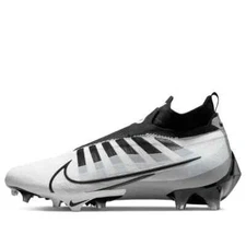 Nike Vapor Edge Elite 360 Football Cleats White Black Men's Size 13 (DQ3558-100)