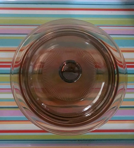 VISION 750ml Saucepan /Casserol & LID Amber Glass CORNING USA Visions Small - Picture 5 of 5