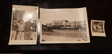 WW2 ORIGINAL USA PHOTO OF SOLDIERS AND SHIP AFTER THE WAR