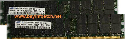 8GB (2x4GB) IBM 8234 Lenovo BladeCenter JS22 Express  - Picture 1 of 1