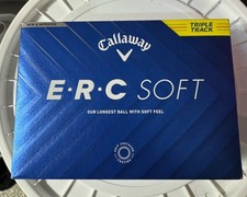 12 New Callaway ERC Soft Triple Track Golf Balls Yellow