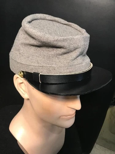 Reproduction Civil War C.S. Kepi, 7 3/8ths, Campaigner Quality
