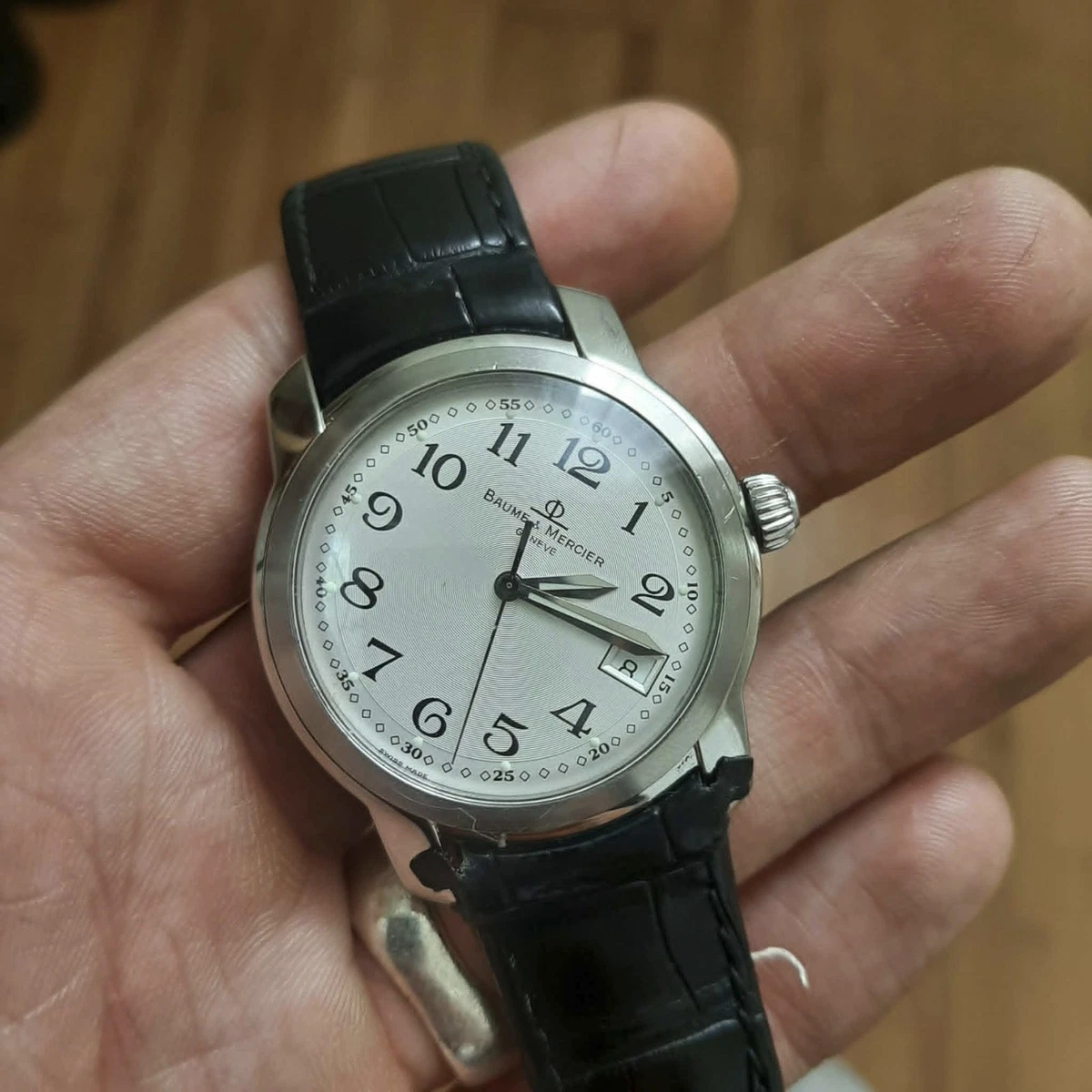 ム*ア様 BAUME&MERCIER ステンレスベルト新品 baume mercier strap products for sale | eBay