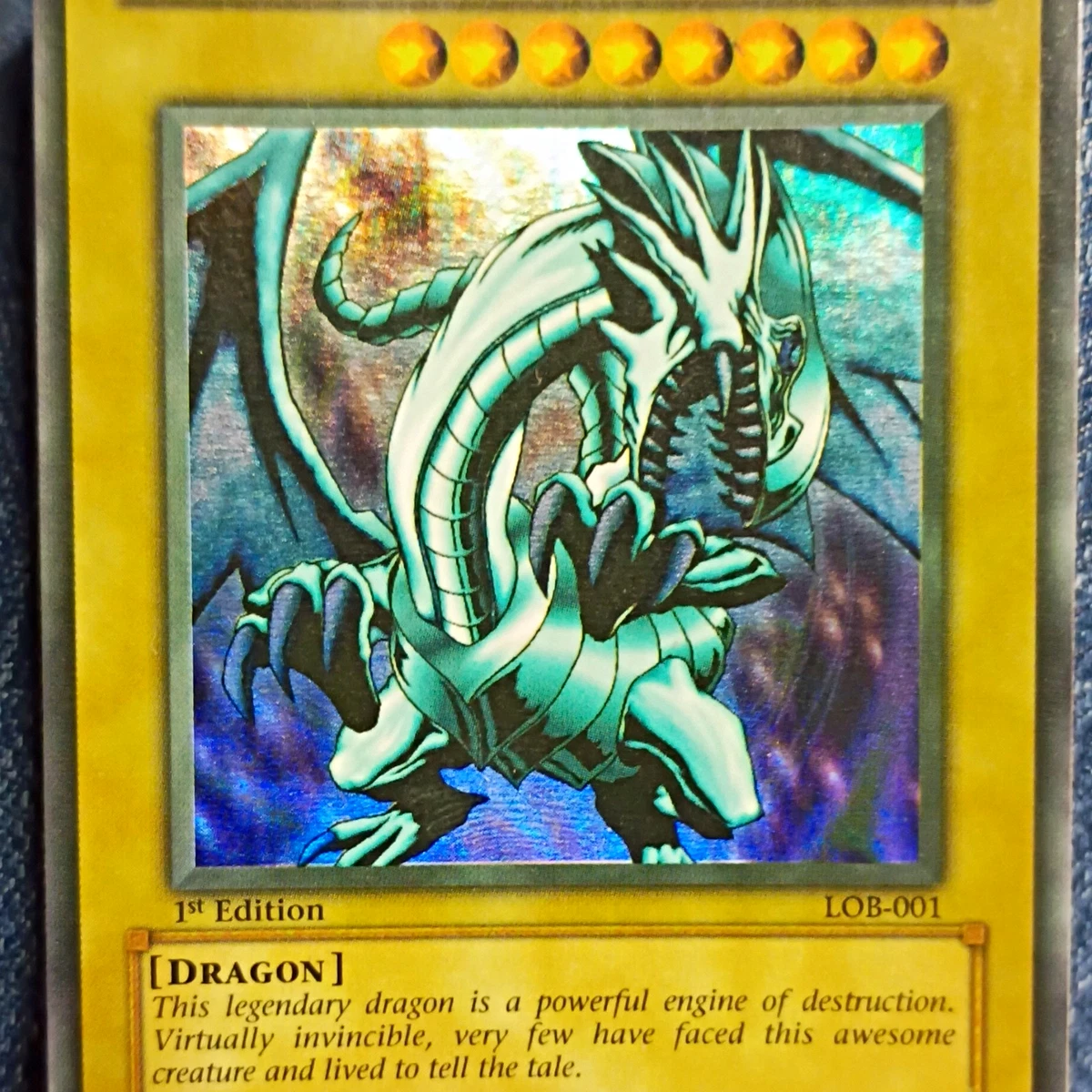 Blue Eyes White Dragon Lob 1st Edition for sale - eBay