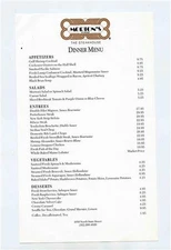 Morton's of Chicago The Steakhouse Dinner Menu North State Street 