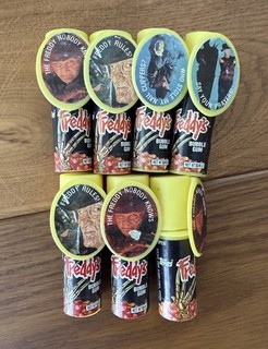 Freddy's Bubble Gum 1989 Vintage Topps Containers Nightmare on Elm Street Sealed