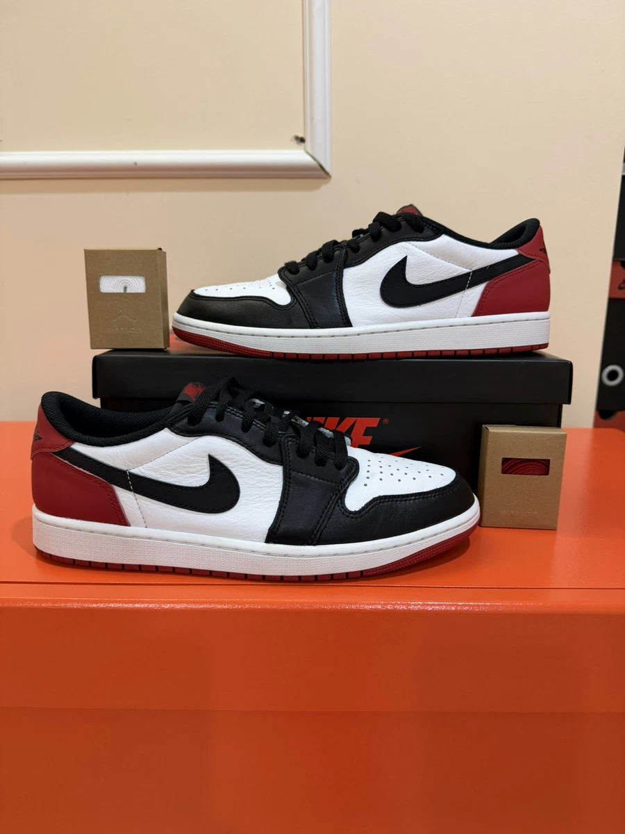 Jordan 1 Retro OG Low Black Toe for Sale | Authenticity Guaranteed