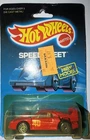 Vintage 1989 Hot Wheels NEW MODEL Red FERRARI F40 SPEED FLEET