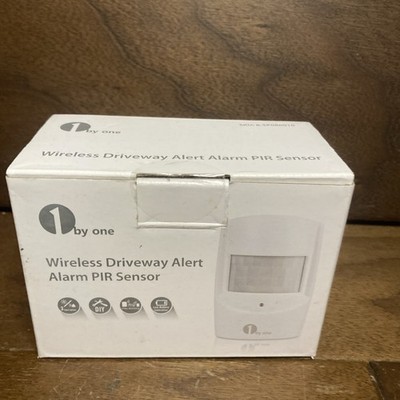 Wireless Driveway Alert Alarm PIR Sensor 1BYONE One NEW Sealed