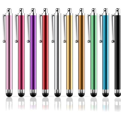 Tablet Stift Touchscreen Stylus Pen 10er Pack Aluminium für iPad Handy