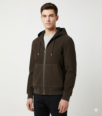 Stylish Lambskin Bomber Jacket Men's Handmade Suede Leather Brown Hooded Genuine