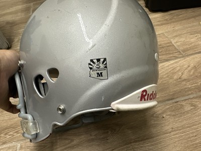 Riddell Revolution Adult Size Medium Silver Football Helmet