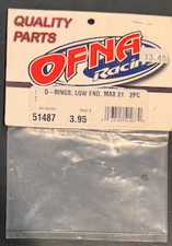 OFNA Racing 51487 O-Ring Set Low End MAX .21 NEW Sealed Bag
