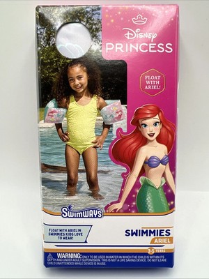 Swimways Disney Ariel Princess Arm Swimming Floaties Kids Pool