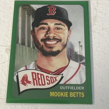 2019 Topps Gallery Heritage Mookie Betts #HT-5 Green73/250