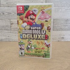 Empty Replacement Case Artwork ONLY New Super Mario Bros U Deluxe Switch