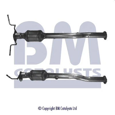 Catalytic Converter Type Approved + Fitting Kit Rear BM91295HK BM Catalysts New - Image 2 of 4