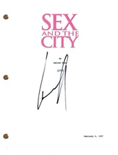 Cynthia Nixon “Sex and the City” Signed Autograph Full Pilot Episode Script COA