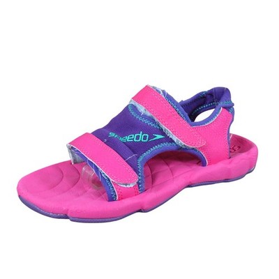 Speedo Kids Grunion Kids Sport Sandals Size 5 Water Beach Purple Fuchsia Pink