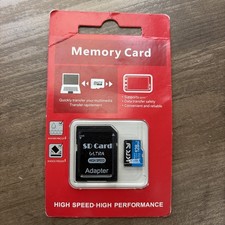128GB TF Card Flash Memory Card Ultra High Speed with Adapter