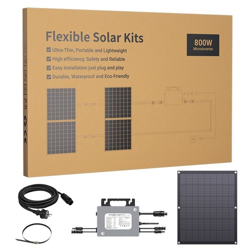 LIONSHEE Balkonkraftwerk 800W Photovoltaik Komplettset | Wechselrichter 800W APP - Bild 9 von 24