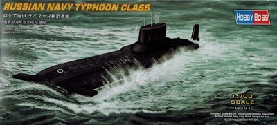 Hobby Boss 87019 Russian Navy Typhoon Class Submarine - U-Boot - 1:700