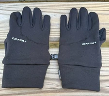 Men's Head Ultrafit Touchscreen Running Gloves with SENSATEC - L Black Winter
