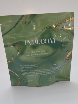 INBLOOM Essential elements  Daily Greens  2.9 oz bag 14 servings