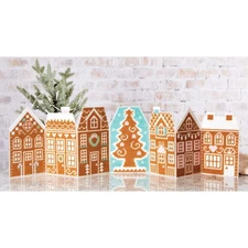 Herrschners® Gingerbread Delight Mantel Sitter Plastic Canvas Kit