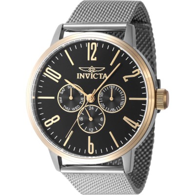 Invicta Specialty Quartz Black Dial Men's Watch 47596