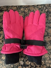 All In Motion Snow Sport Girls Pink Gloves Size 5-8