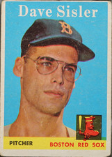 1958 Topps Baseball Dave Sisler #59 PR