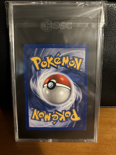2000 POKEMON BASE ii #2 BLASTOISE HOLO PUNCHING COSMO HOLO SGC 7 SSP VINTIGE - Picture 2 of 2