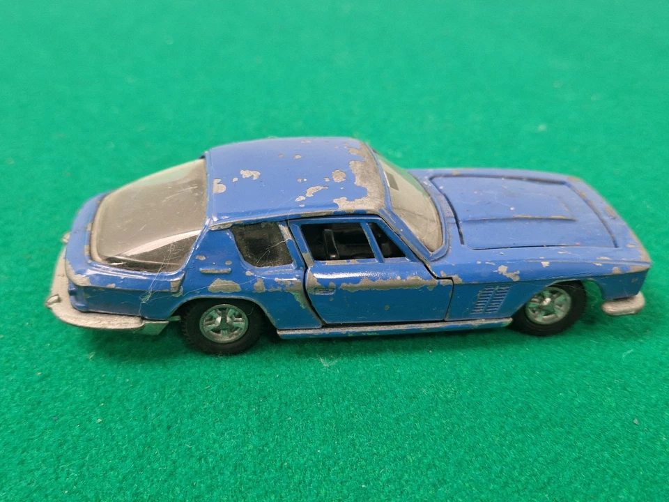 Coche fundido a presión vintage DINKY TOYS 188 Jensen FF para restauración Foto 3 de 4