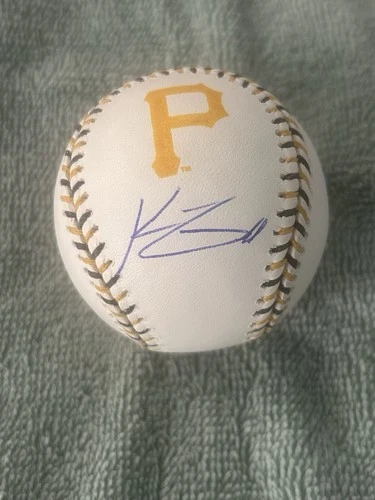 KONNOR GRIFFIN SIGNED AUTOGRAPHED PITTSBURGH PIRATES STITCH OML BASEBALL MLB