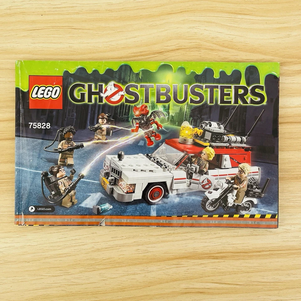 LEGO Ghostbusters 75828 - Ecto 1 & 2 Includes Manual Only Vehicle No Figures - Image 2 of 4