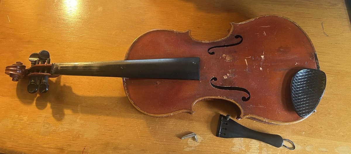 Copy of Antonius Stradivarius チェコ製 裏板一枚 Violin 22” Copy Of Antonius Stradivarius Made In
