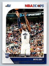 2019-20 Hoops #257 Miye Oni RC (ref 186492)