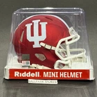 Indiana Hoosiers Speed Mini Helmet Riddell NCAA Licensed Brand New! Satin Red