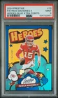 2024 Panini Prestige #10 Patrick Mahomes II Heroes Xtra Points Blue PSA 9 #/249