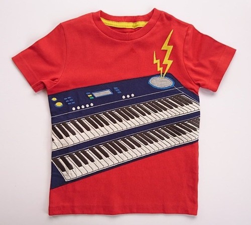 BODEN BOYS APPLIQUE TOP T-SHIRT SHORT SLEEVED PLANE -BIKE-LOGO AGES 2-12 BNWOT - 第 5/21 張圖片