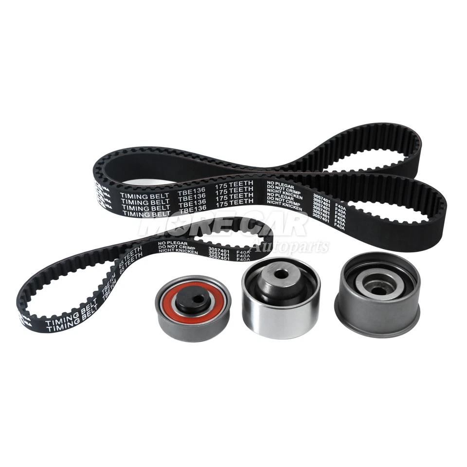 Kit de correa de distribución juego de bomba de agua para 99-06 Hyundai Santa Fe Sonata Kia 2.4L G4JS Foto 2 de 4