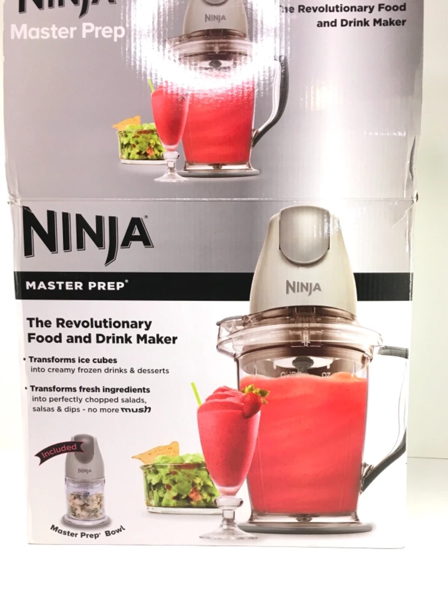 Ninja Master Prep 48 oz. Single Speed Gray Professional Countertop Blender