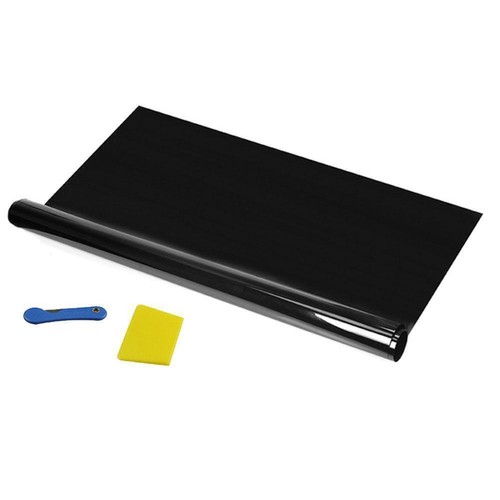 Black Sun Strip Fade Visor Tint Tinting Film Windscreen DIY Decal R1U1 Van V3P4 - Picture 7 of 17