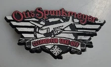 Otis Spunkmeyer "Cleared For Take-Off" Collectible Lapel Hat Pin Cookie Airplane