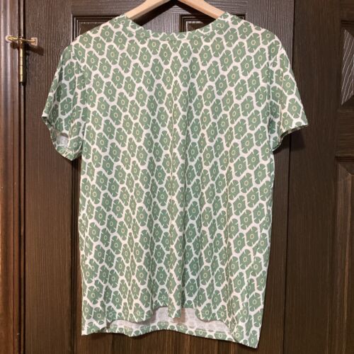 New Top by Exclusive SIZE XL Green & White NWT