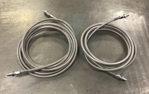 Stainless Steel Rear Brake Line Replacement Kit For 98-02 Honda Accord W/Drum - Picture 2 of 2