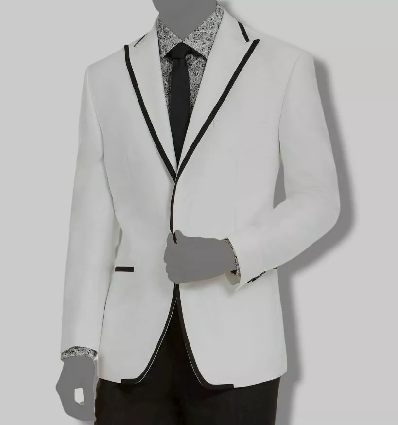 Welt pocket tuxedo blazer cheap